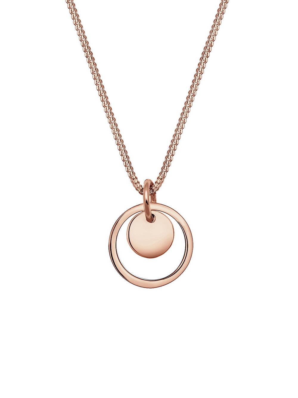 Elli Halskette Damen Sterlingsilber roségold