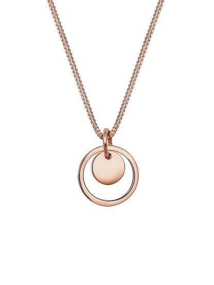 Elli Halskette Damen Sterlingsilber roségold