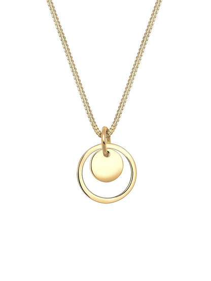 Elli Halskette Damen Sterlingsilber roségold