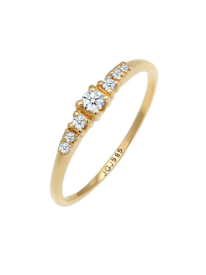 Elli Diamonds Ring Damen Weißgold