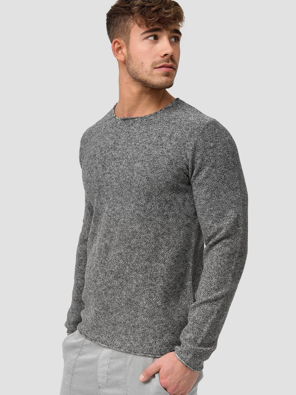 Indicode Strickpullover Herren Feinstrick
