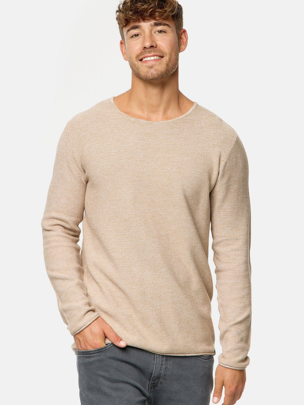 Indicode Strickpullover Herren Feinstrick