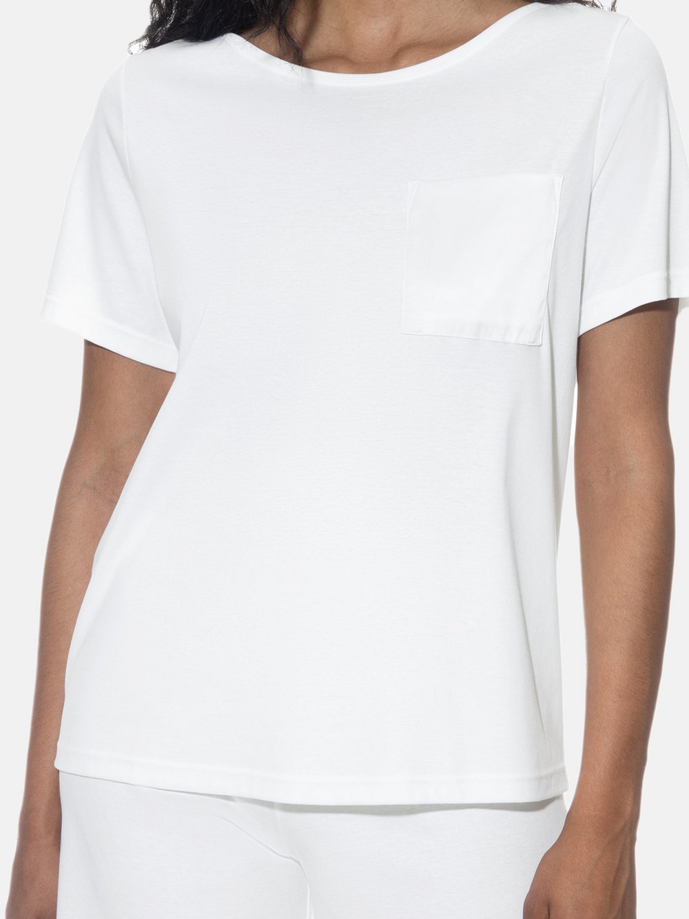 Mey Schlafanzug Oberteil Damen Baumwolle