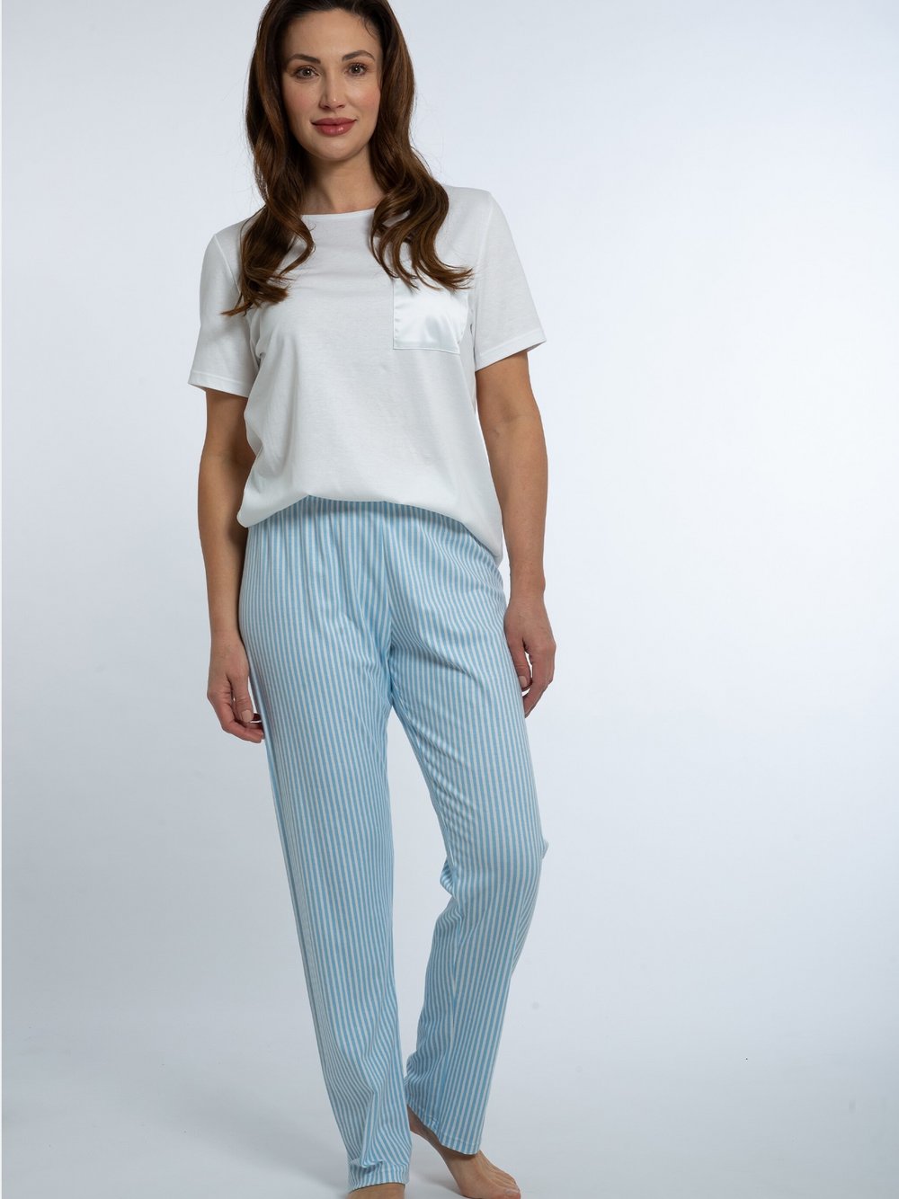 Mey Schlafanzug Damen Baumwolle gestreift