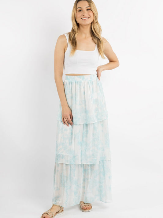 IZIA Maxirock Damen gemustert