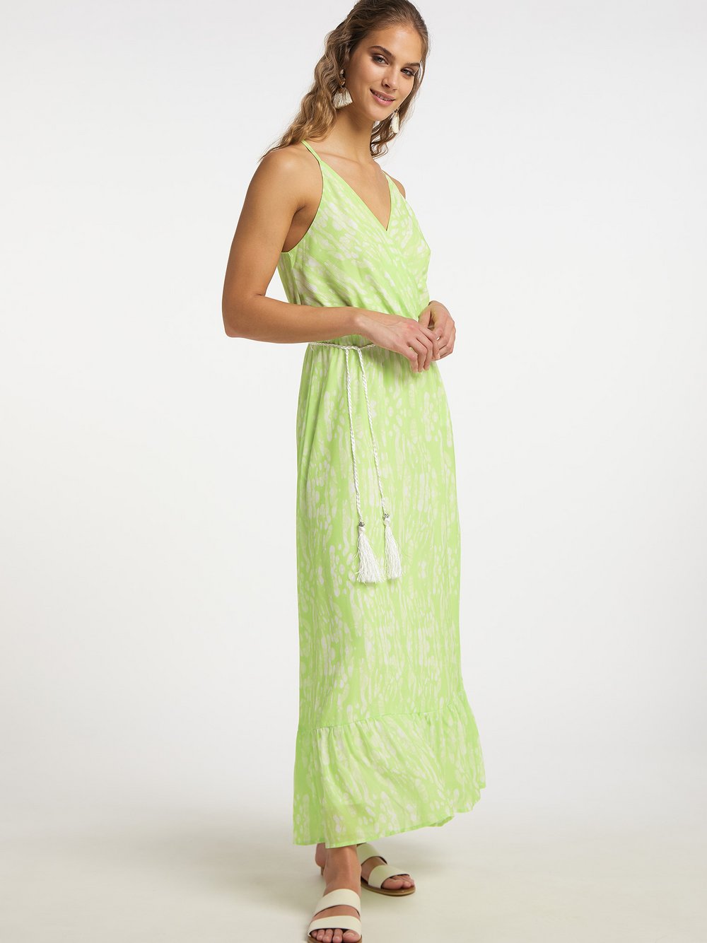 IZIA Midikleid mit Batikprint Damen gemustert