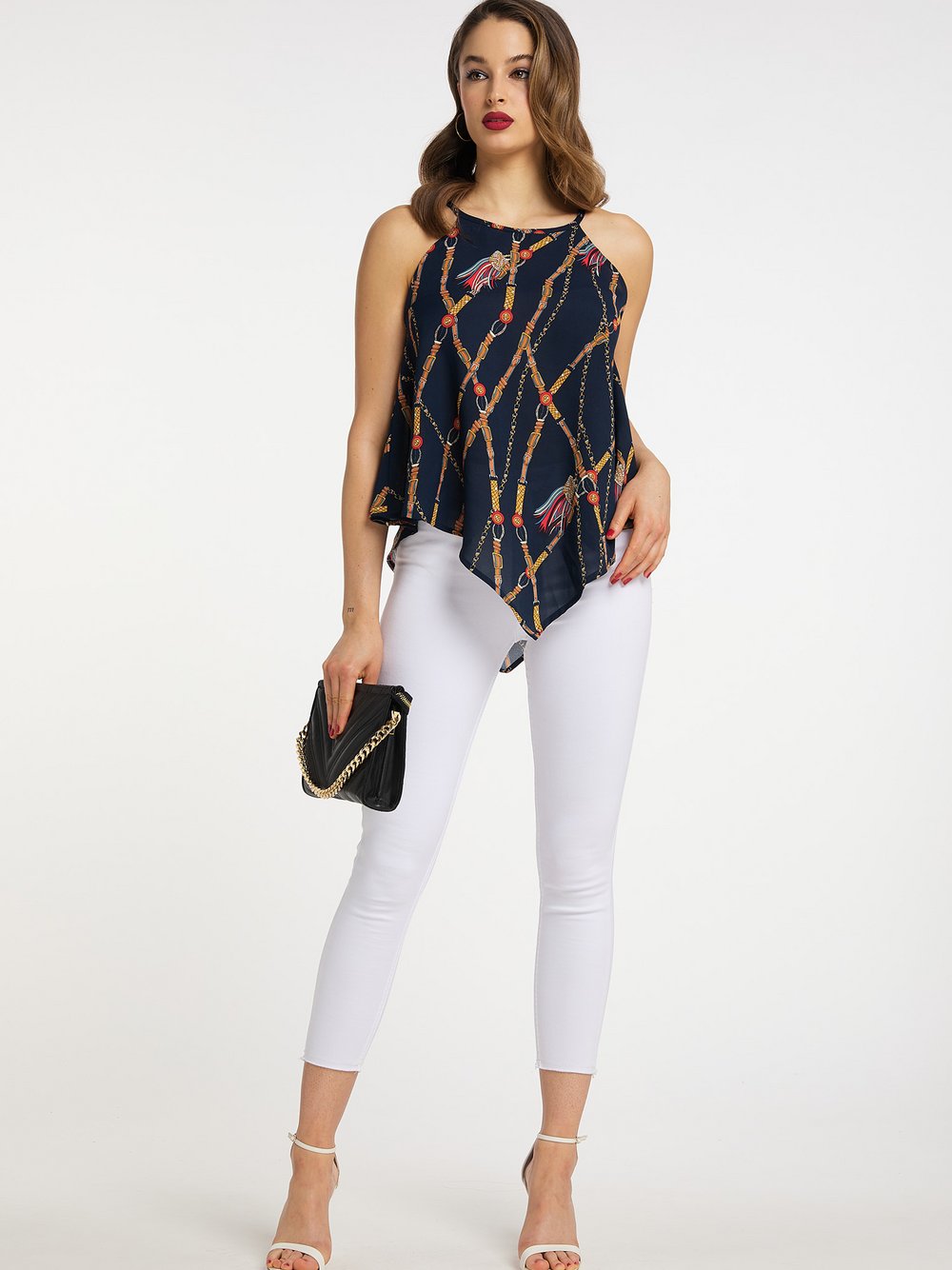 Faina Spitze Damen gemustert