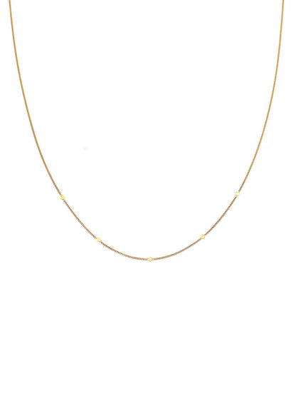 Elli PREMIUM Halskette Damen Gelbgold