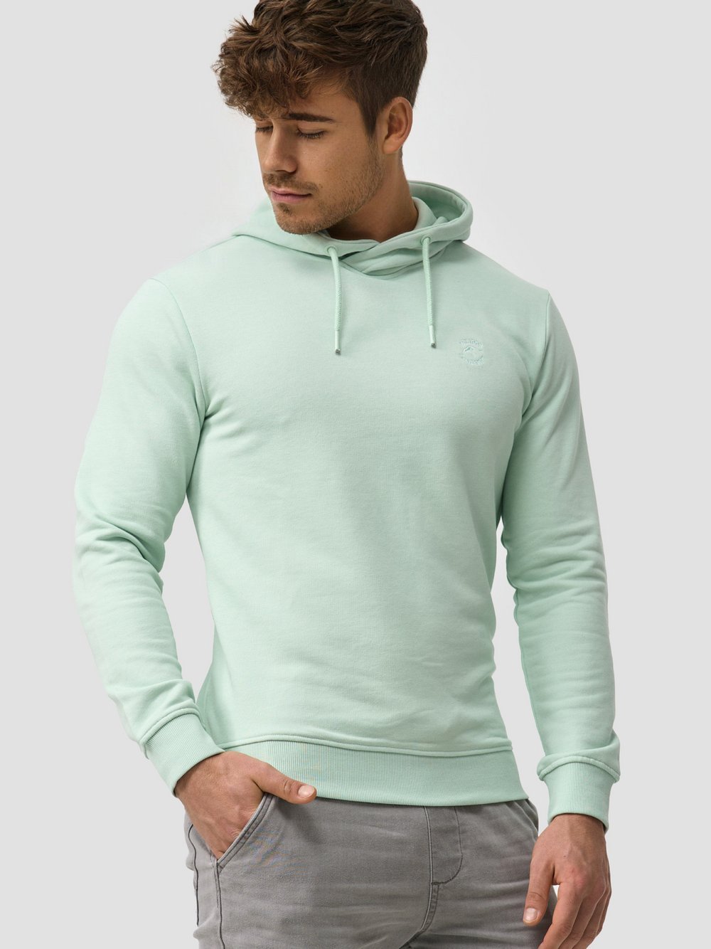 Indicode Kapuzenpullover Herren Baumwolle