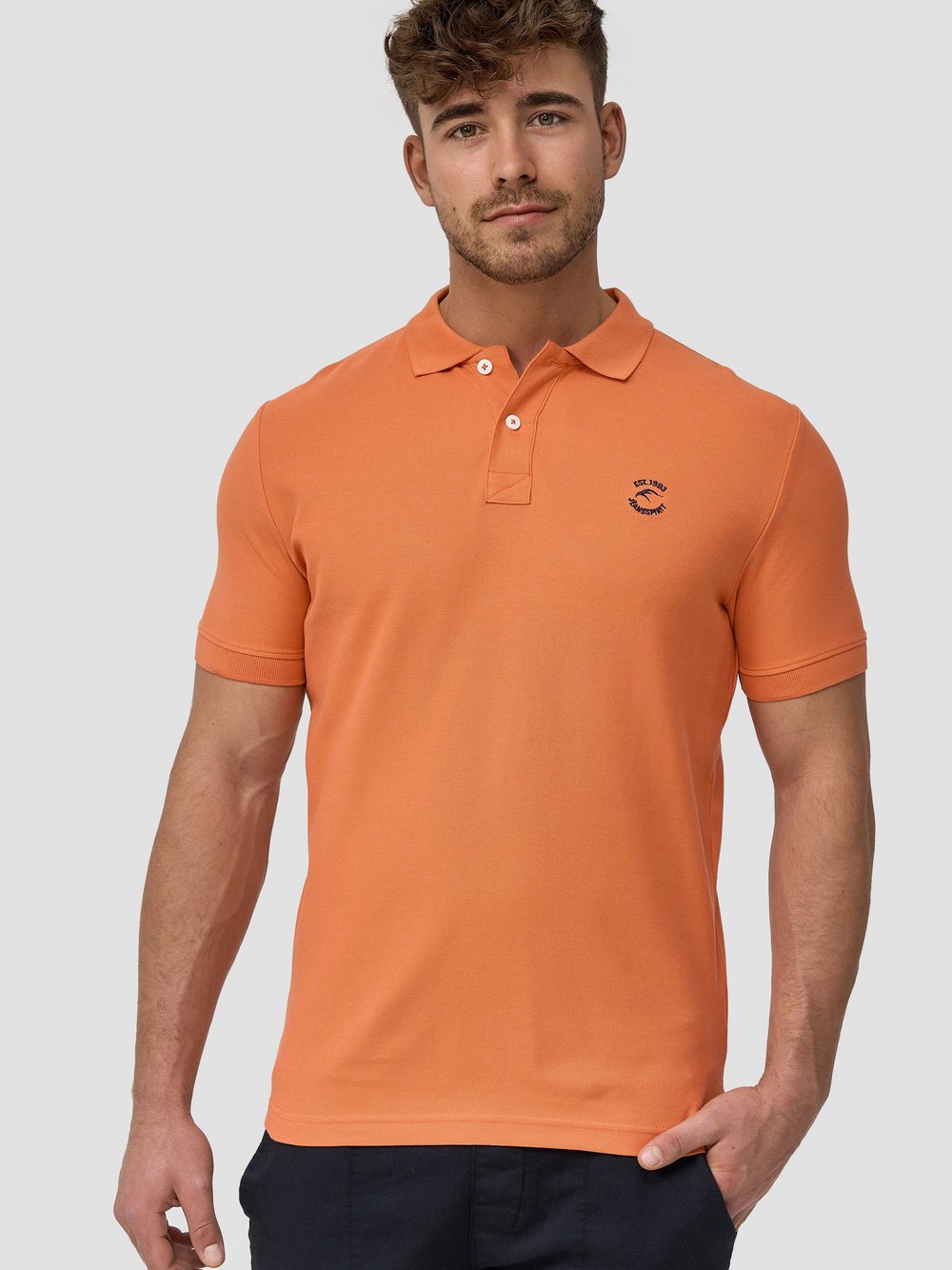 Indicode Poloshirt Herren Baumwolle