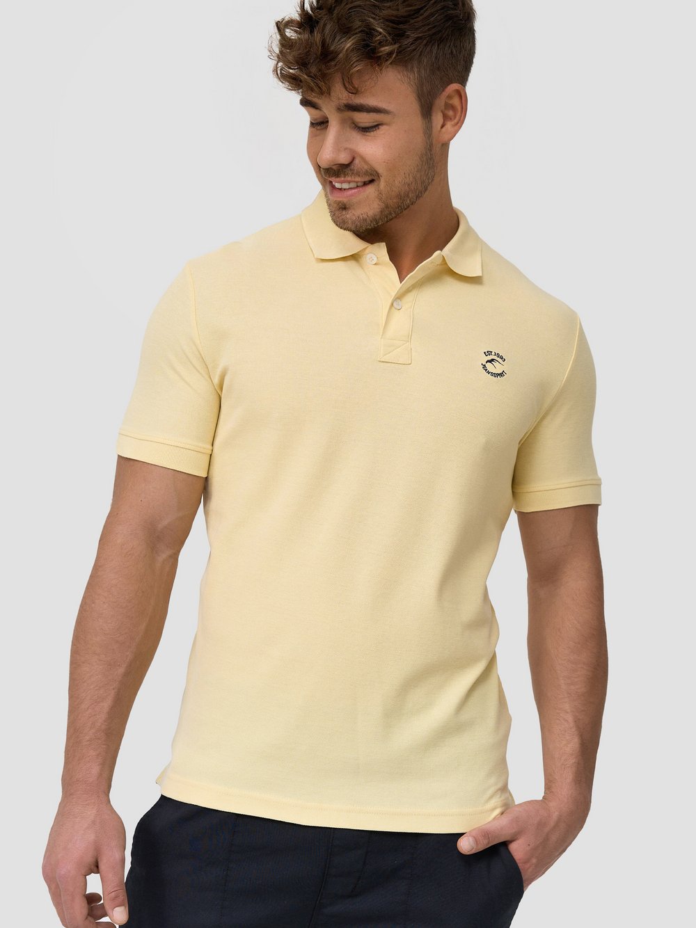 Indicode Poloshirt Herren Baumwolle