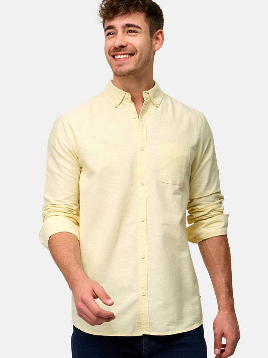 Indicode Hemd Langarm Herren Regular Fit Baumwolle