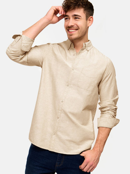 Indicode Hemd Langarm Herren Regular Fit Baumwolle