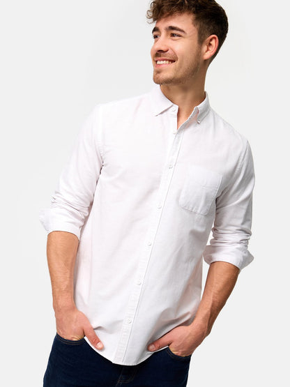 Indicode Hemd Langarm Herren Regular Fit Baumwolle