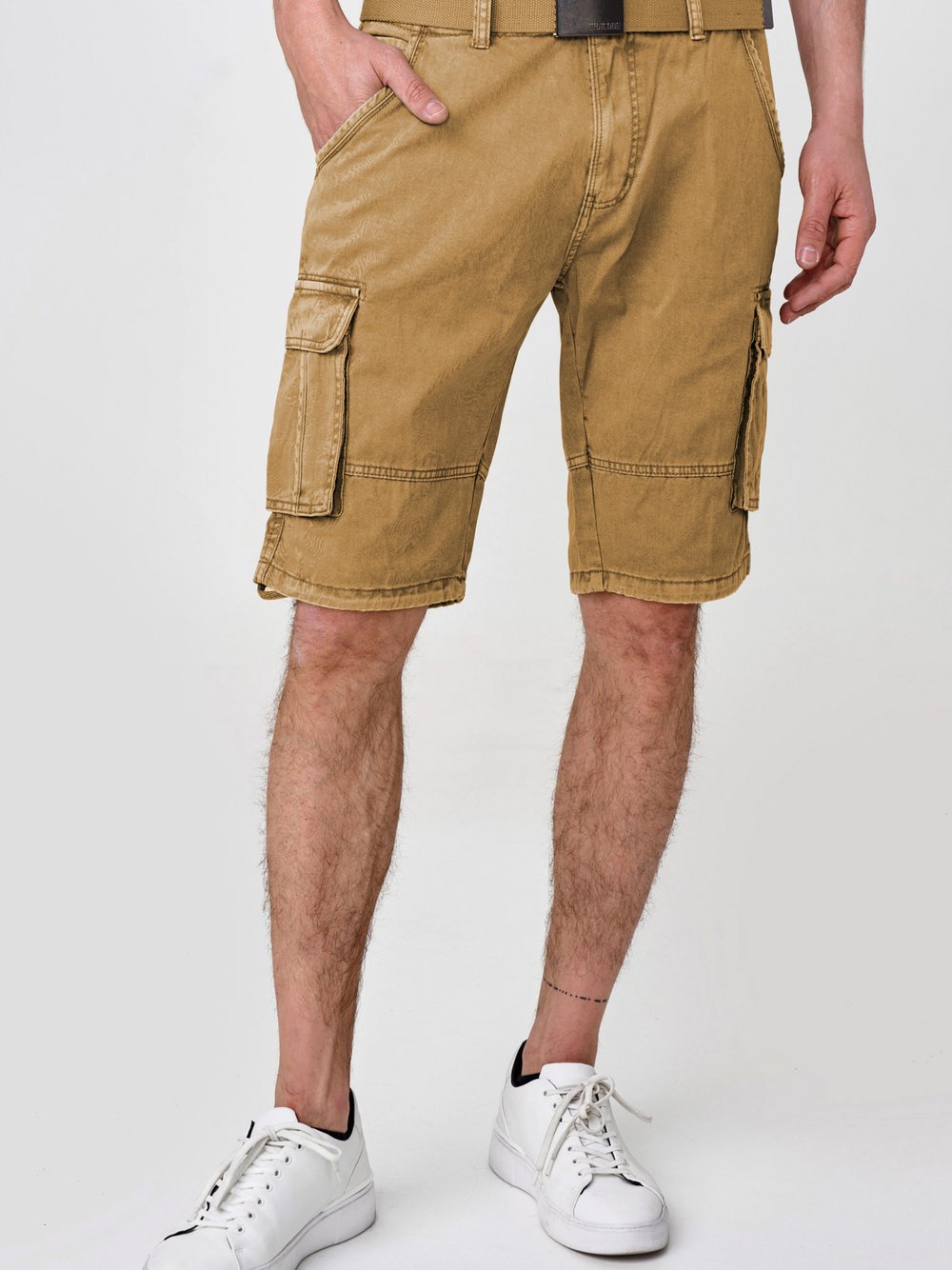 Indicode Shorts Cargo Herren Baumwolle