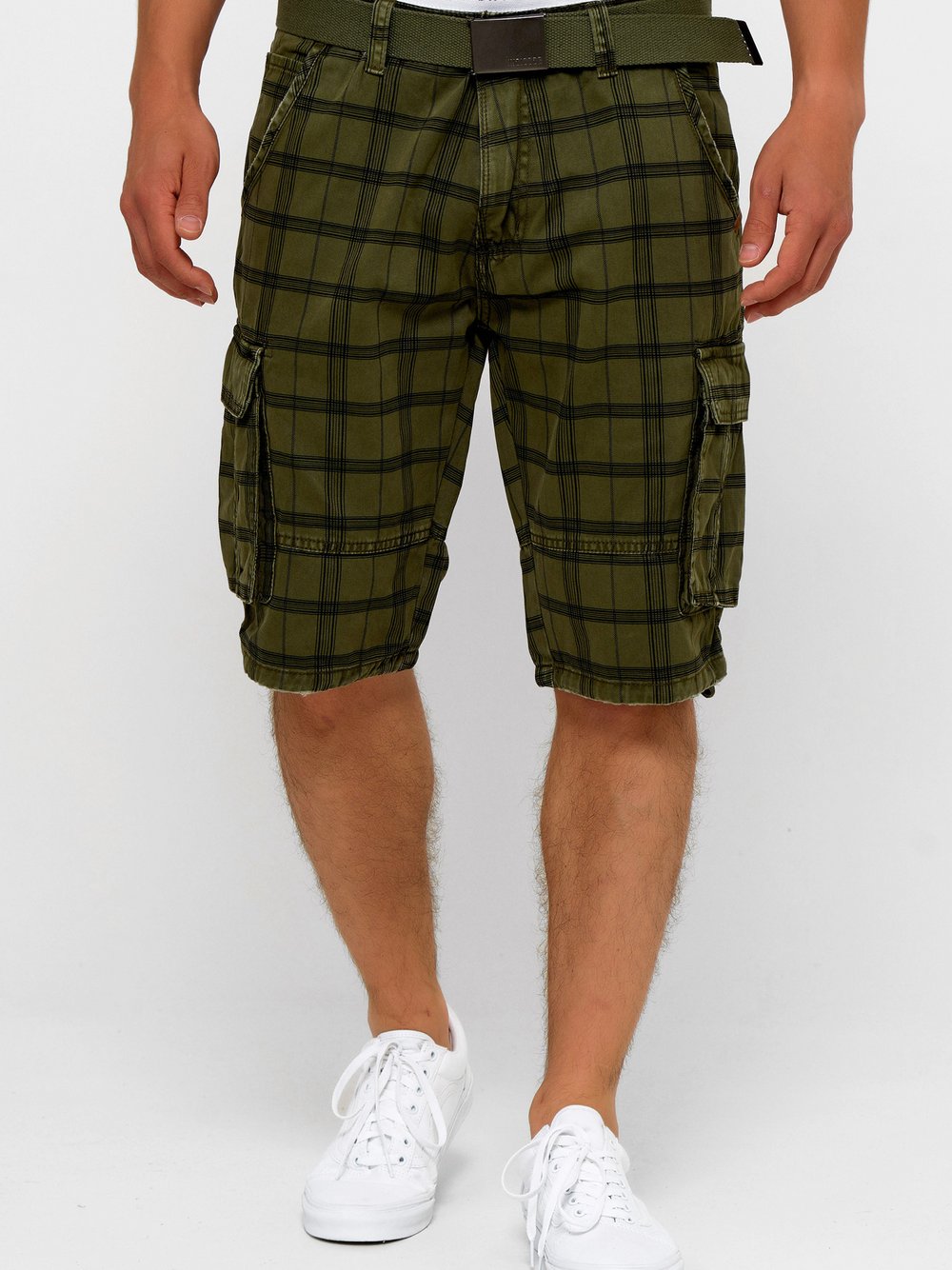 Indicode Shorts Cargo Herren Baumwolle