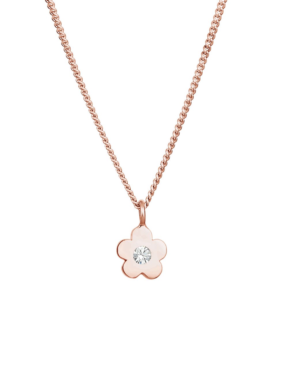 Elli Halskette Damen Sterlingsilber roségold