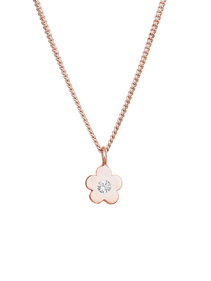 Elli Halskette Damen Sterlingsilber roségold