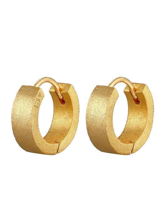 KUZZOI Ohrringe Herren Sterlingsilber