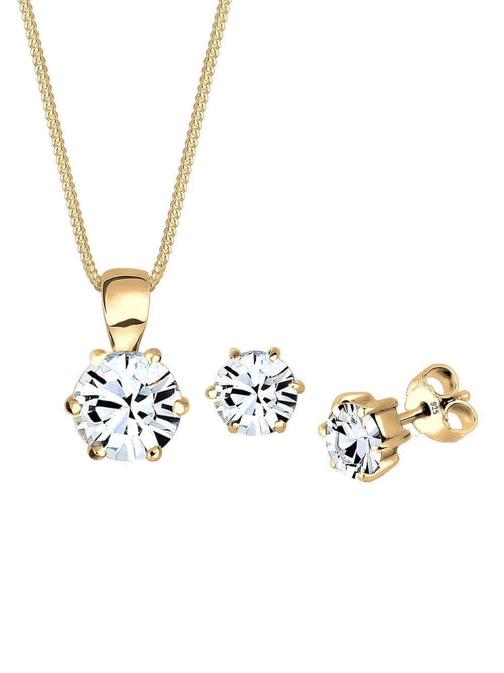 Elli Schmuckset Damen Roségold