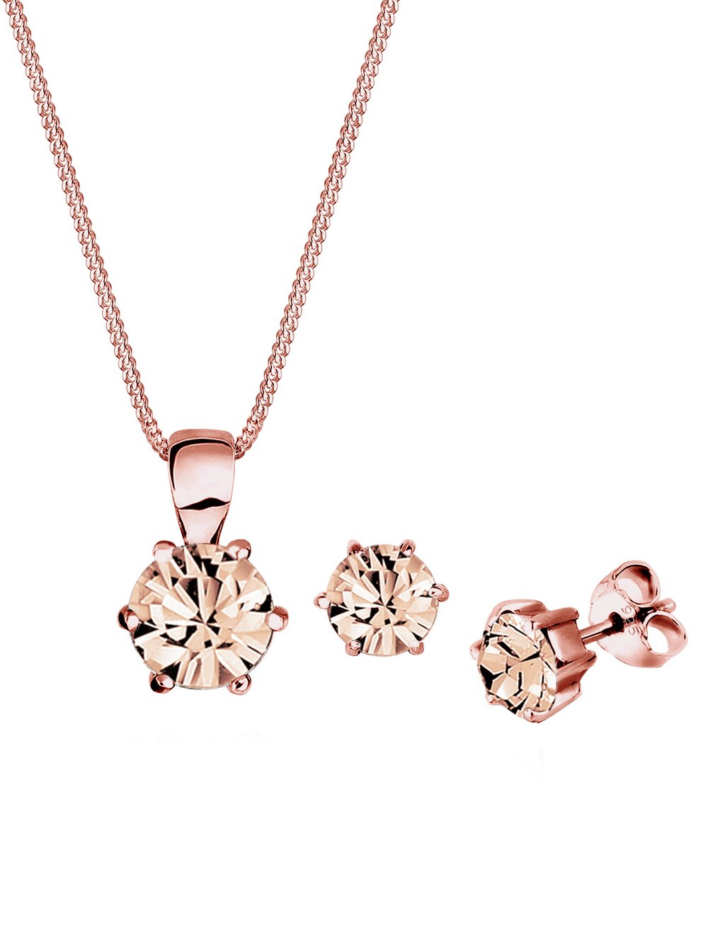 Elli Schmuckset Damen Roségold