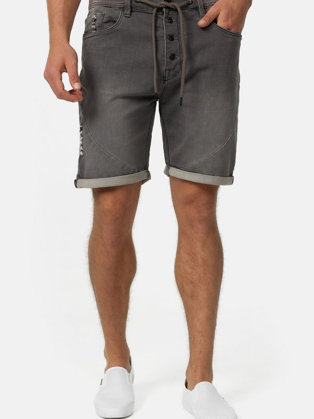 Indicode Shorts Sweat Herren Baumwolle