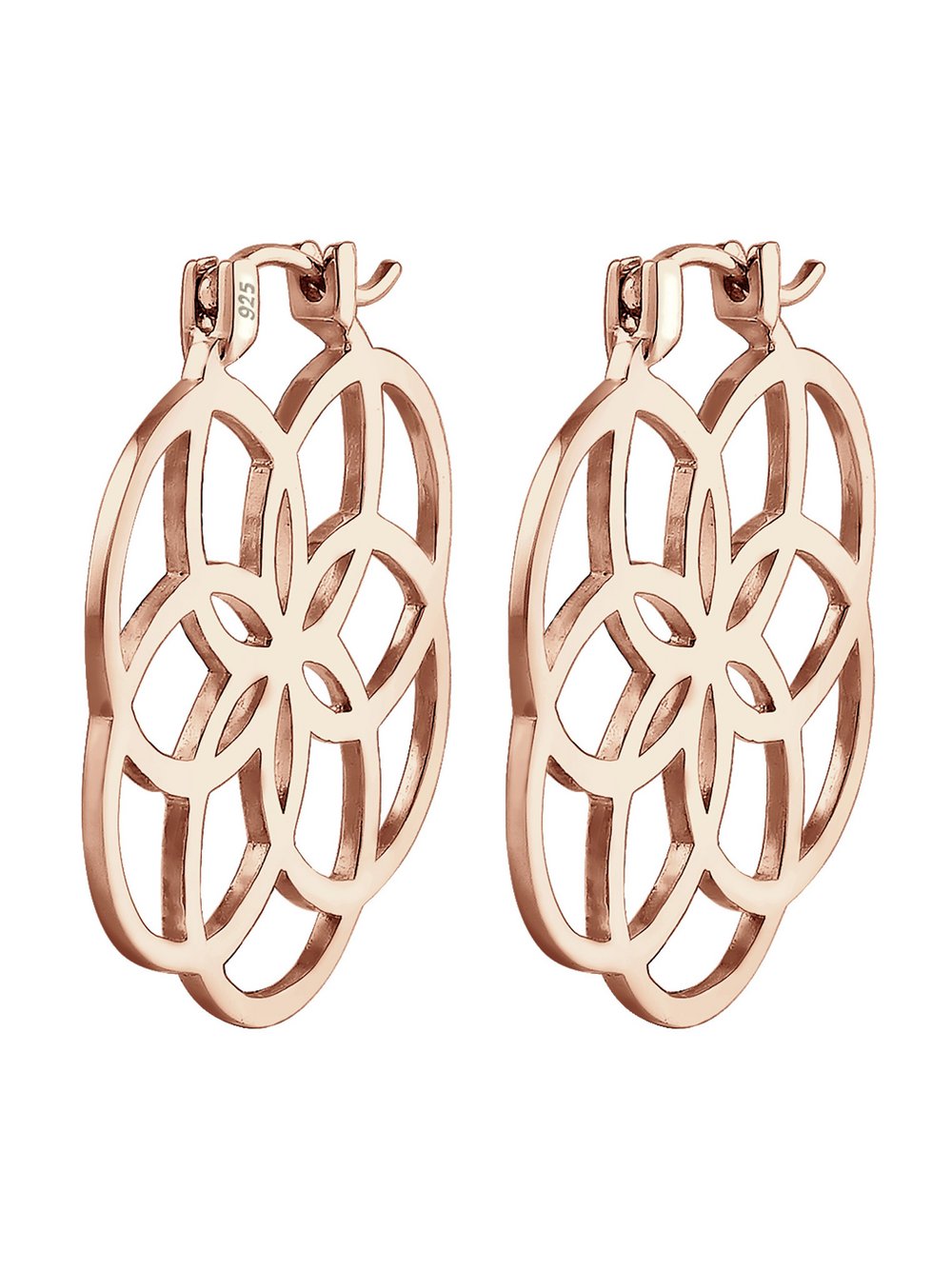 Elli Ohrringe Damen Roségold