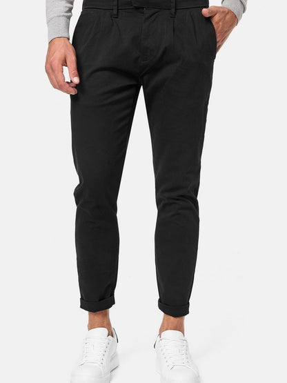 Indicode Chinohose Herren Baumwolle