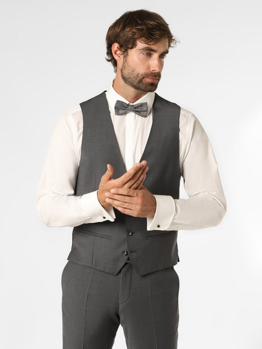 Roy Robson Baukasten-Weste Herren Slim Fit Schurwolle