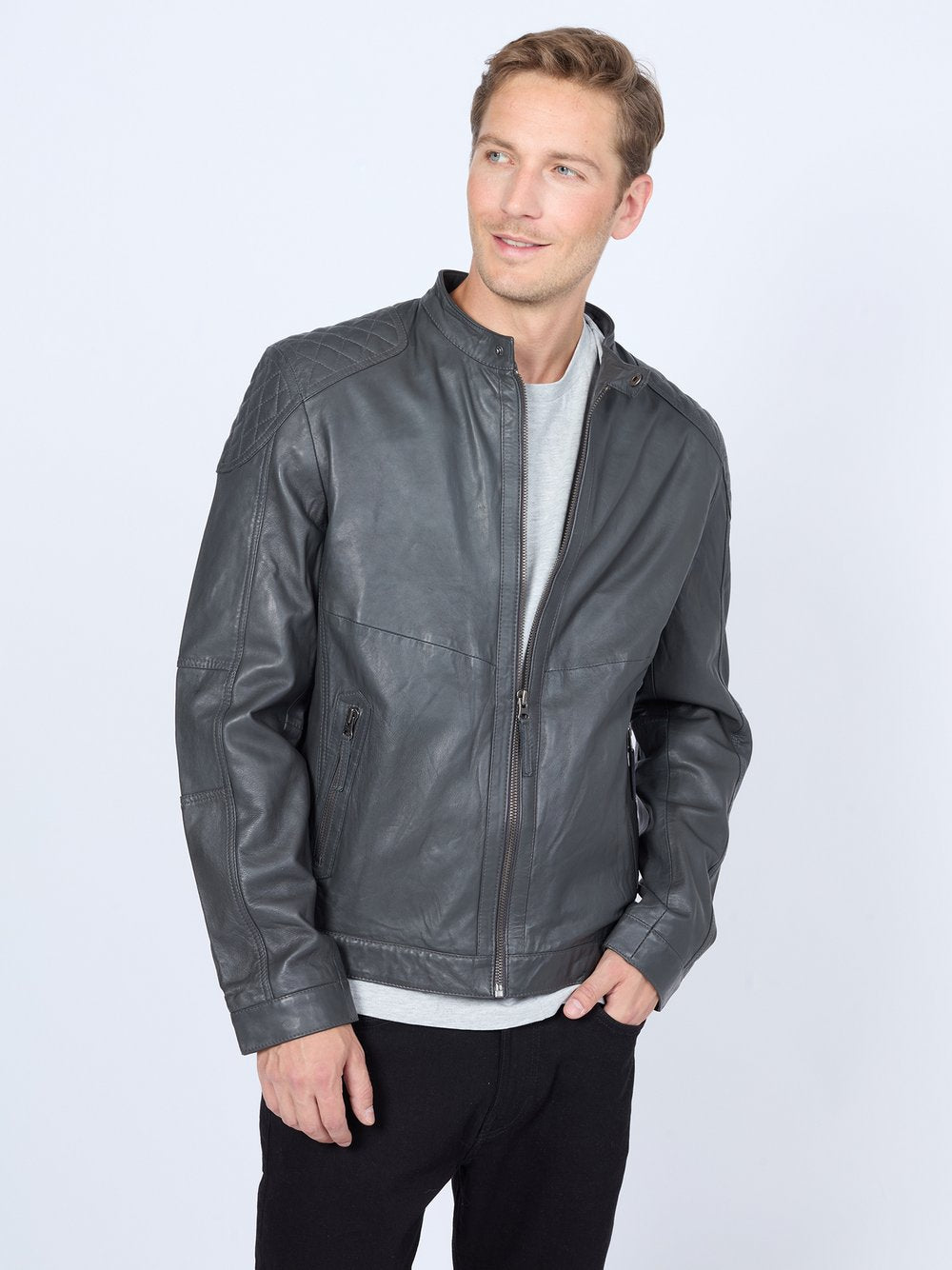 Mustang Lederjacke Herren