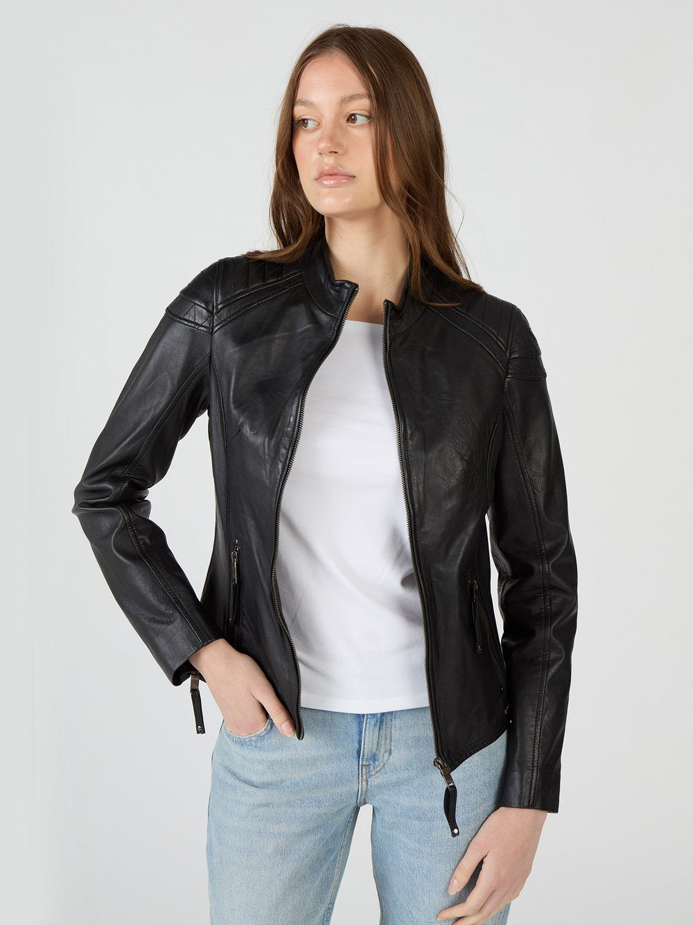 Maze Lederjacke Damen