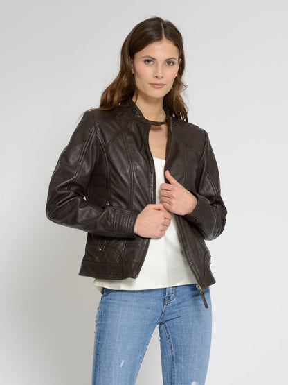 Mustang Lederjacke Damen