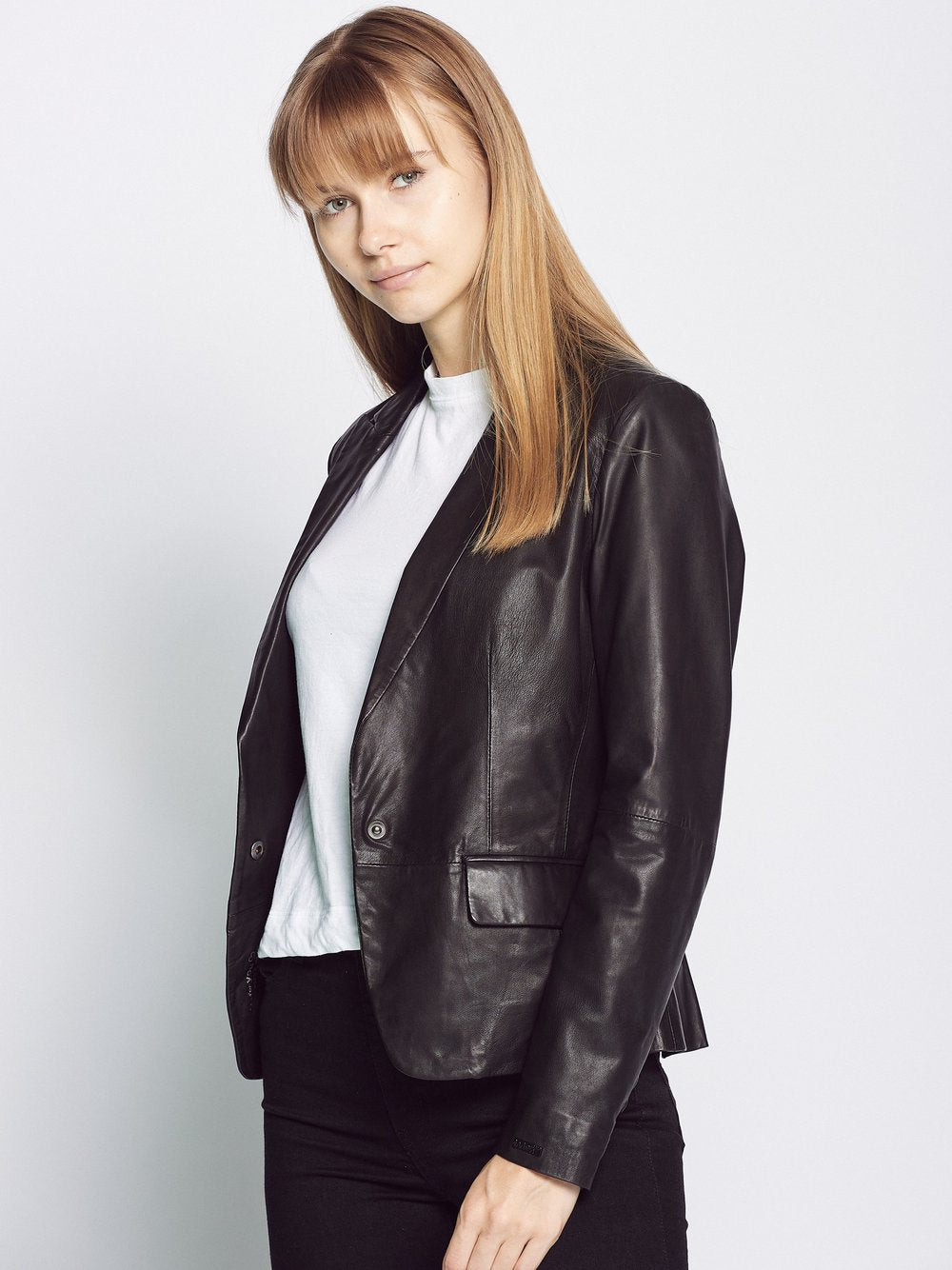 Maze Lederblazer Damen