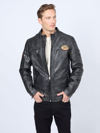 Mustang Lederjacke Herren