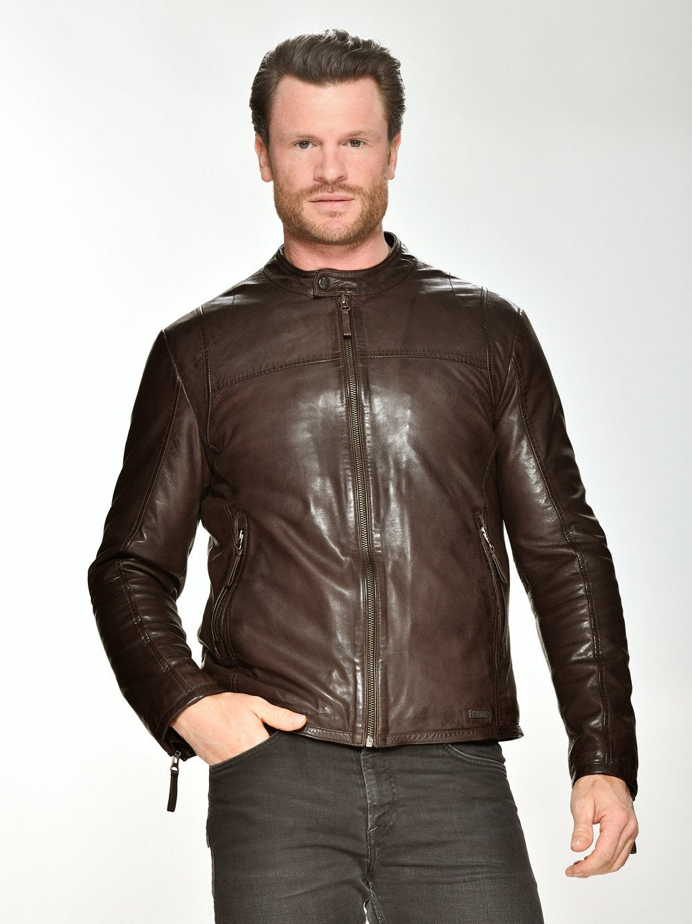Mustang Lederjacke Herren