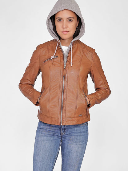 Mustang Lederjacke Damen