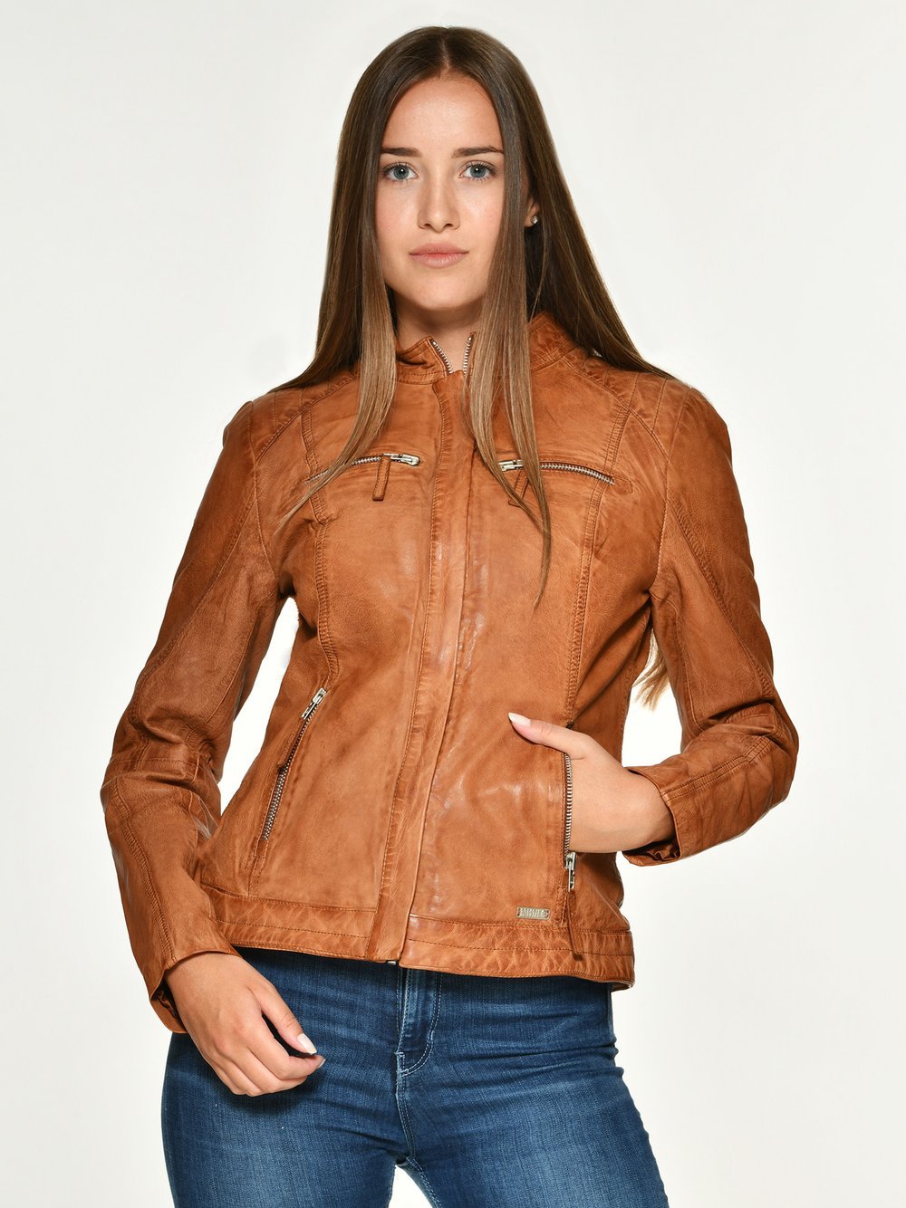 Mustang Lederjacke Damen