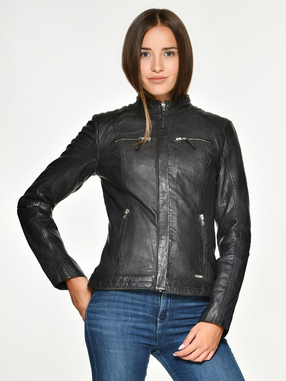 Mustang Lederjacke Damen