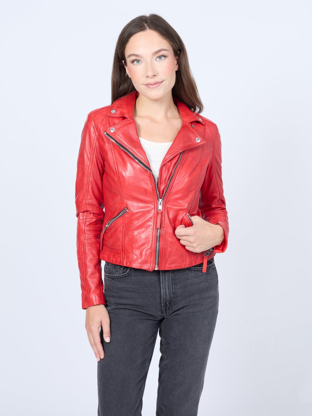 Mustang Lederjacke Damen