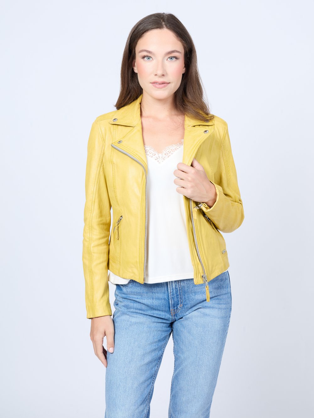 Mustang Lederjacke Damen
