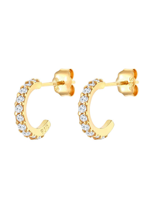 Elli PREMIUM Ohrringe Damen Gelbgold