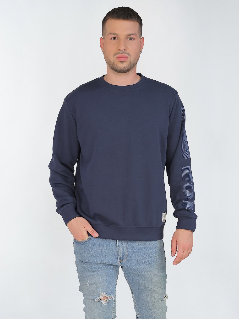 Topgun Sweatshirt Herren Baumwolle
