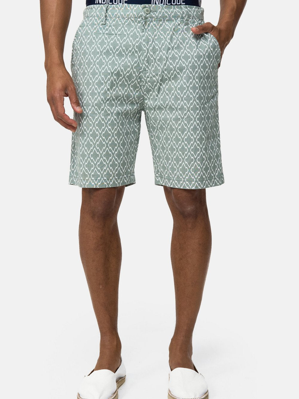 Indicode Shorts Herren Baumwolle