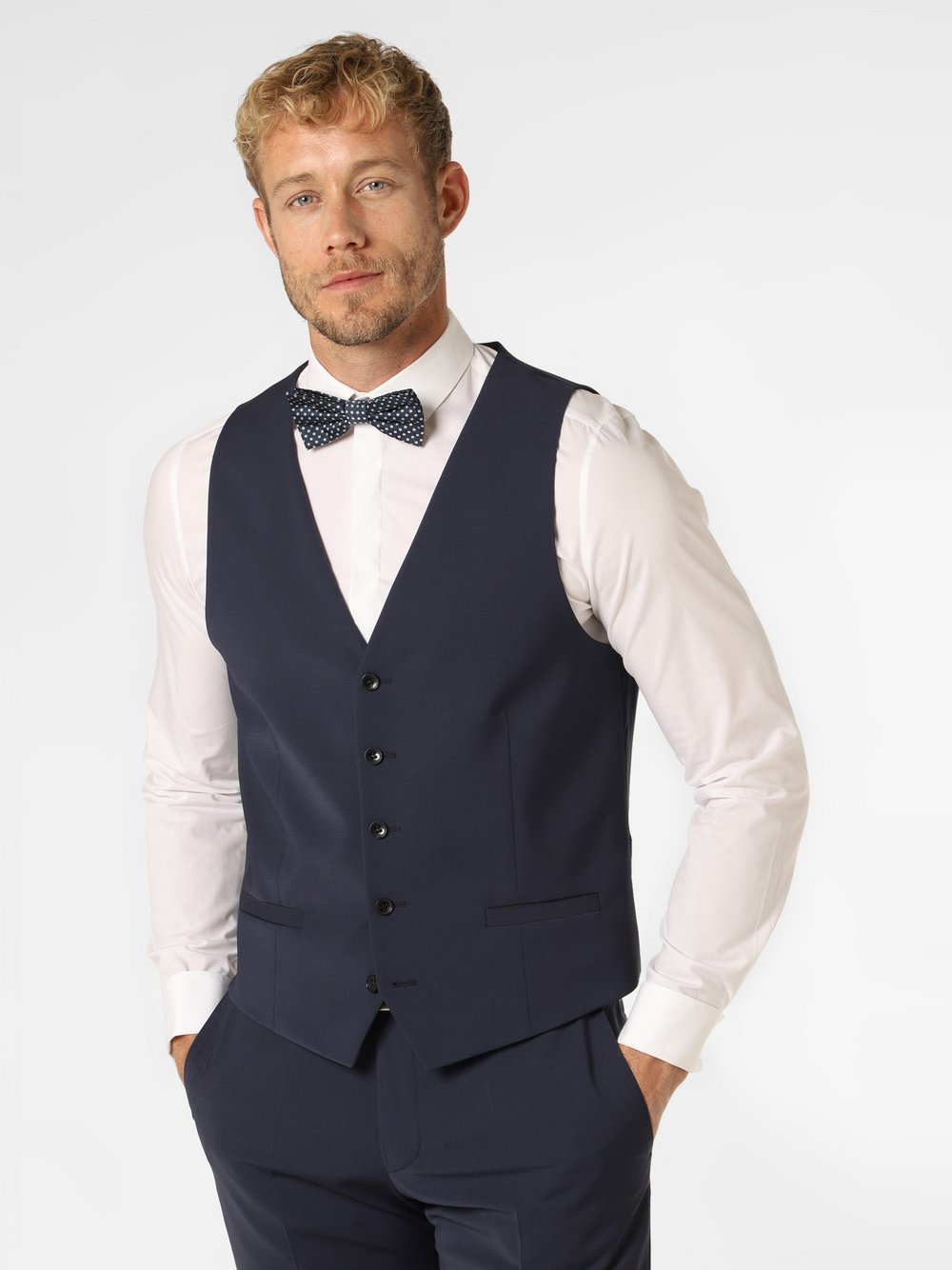 Strellson Baukasten-Weste Herren Super Slim Fit