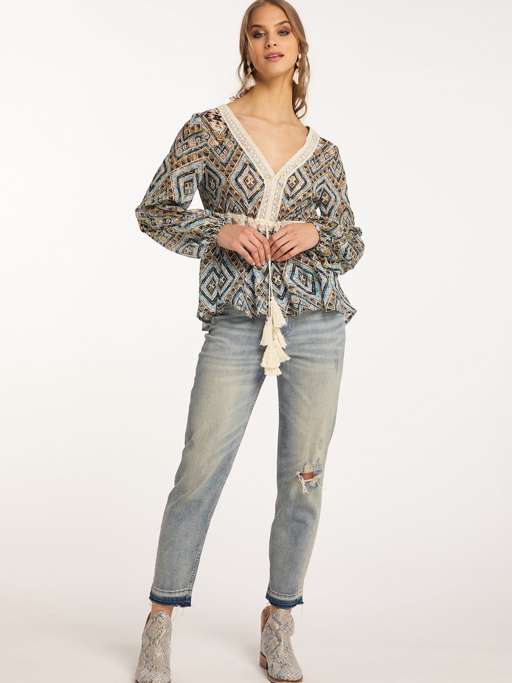 IZIA Tunika langarm Damen