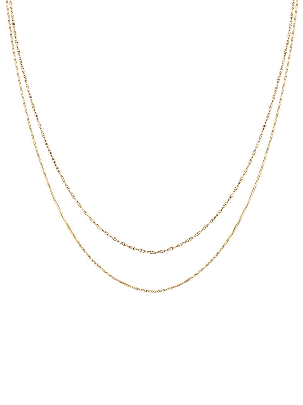 Elli Halskette Damen Sterlingsilber roségold