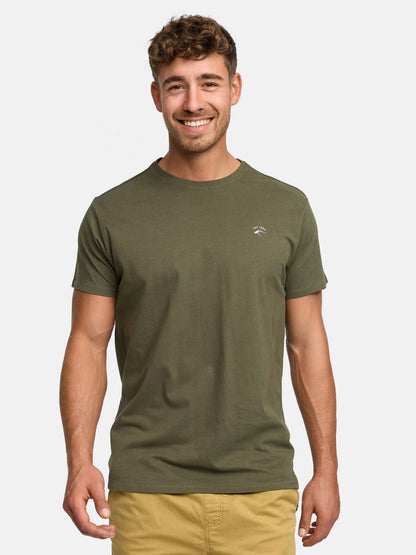 Indicode T-Shirt Herren Baumwolle