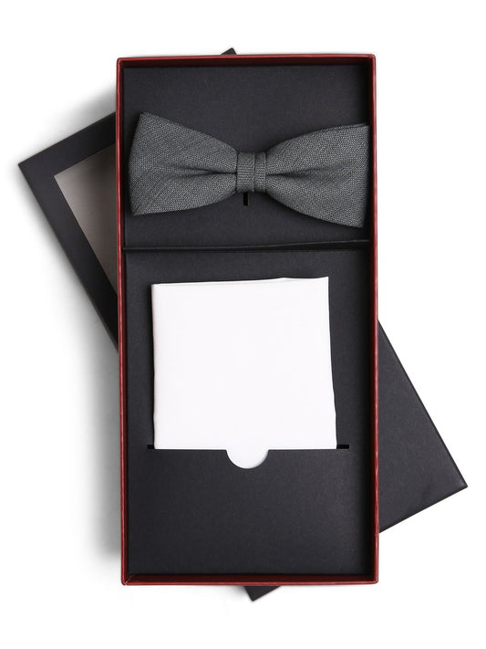 CG - CLUB of GENTS Fliege und Einstecktuch Herren Regular Fit Schurwolle strukturiert