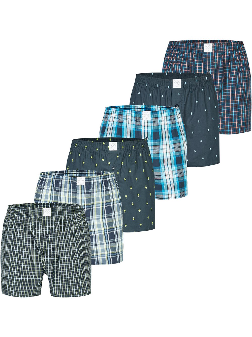 MG-1 Boxer Herren Baumwolle bedruckt