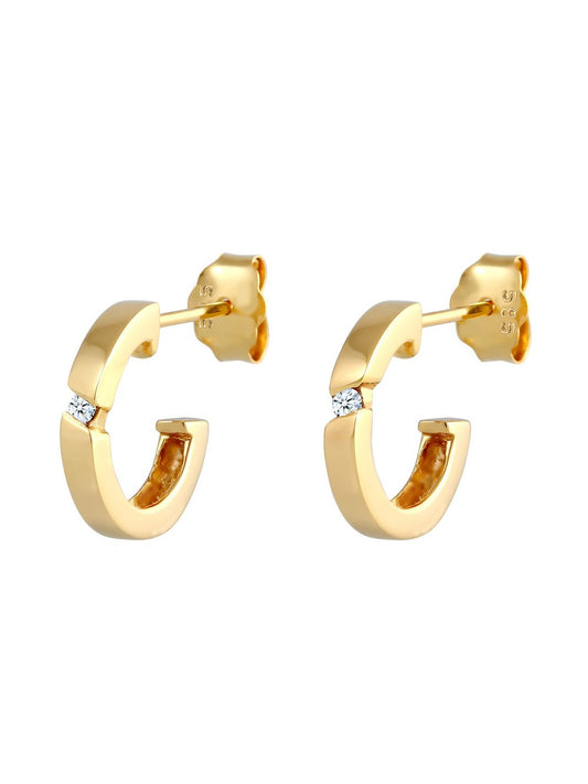 Elli Diamonds Ohrringe Damen Gelbgold